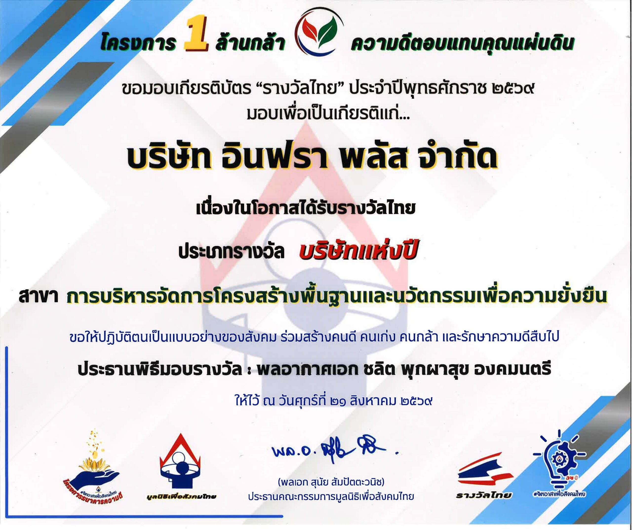 รางวัลไทย
